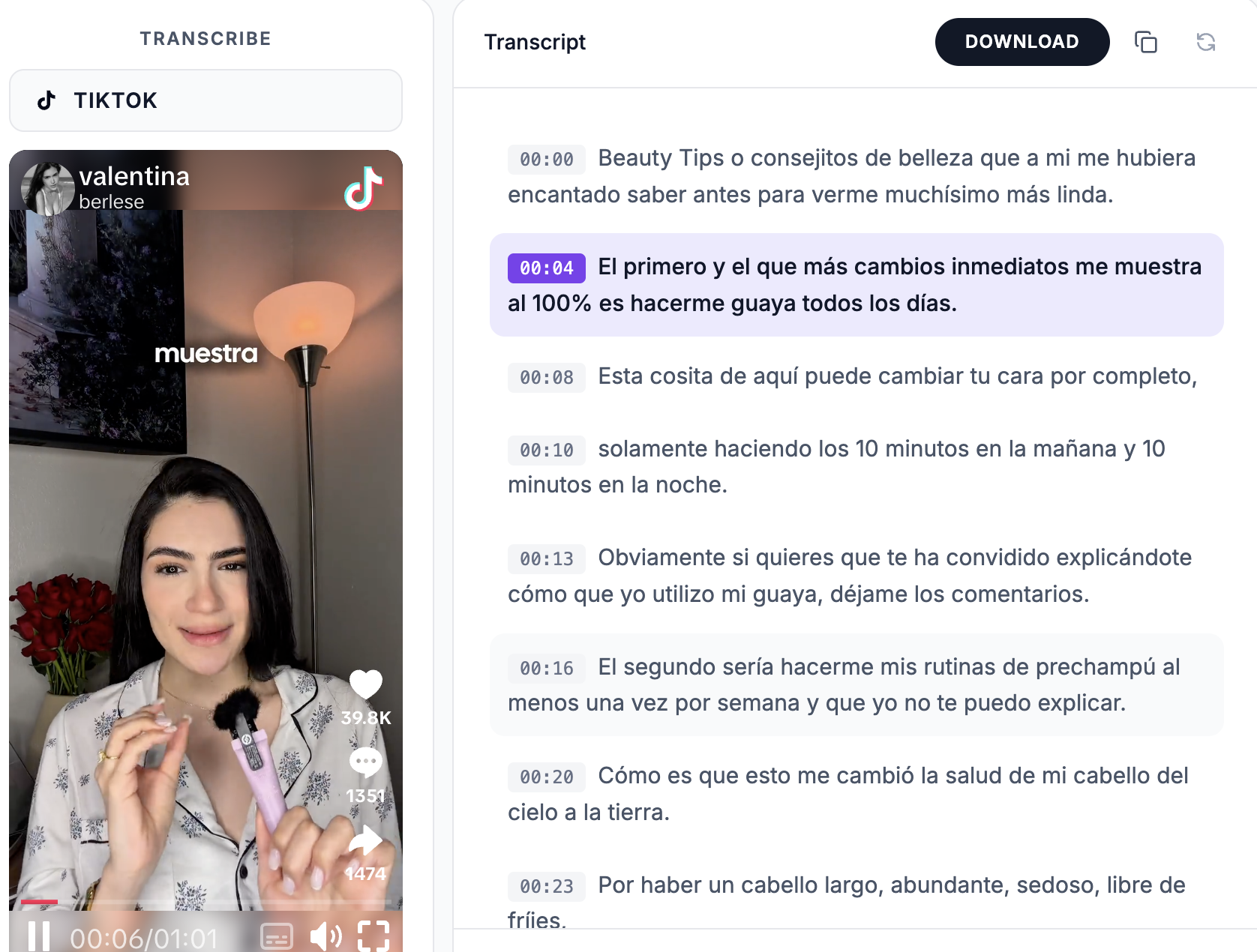AI Extracts the Script